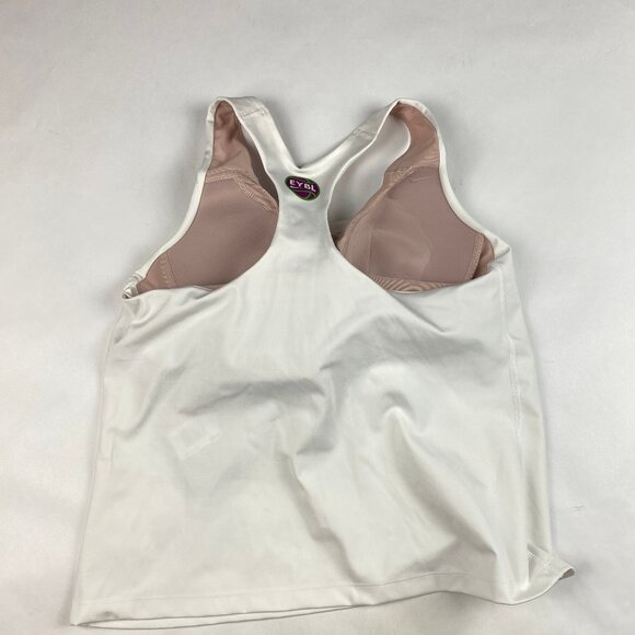 NWT Nike EYBL Tank Shelf Bra White Women's L Basketball - Picture 2 of 16